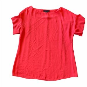 Banana republic red blouse